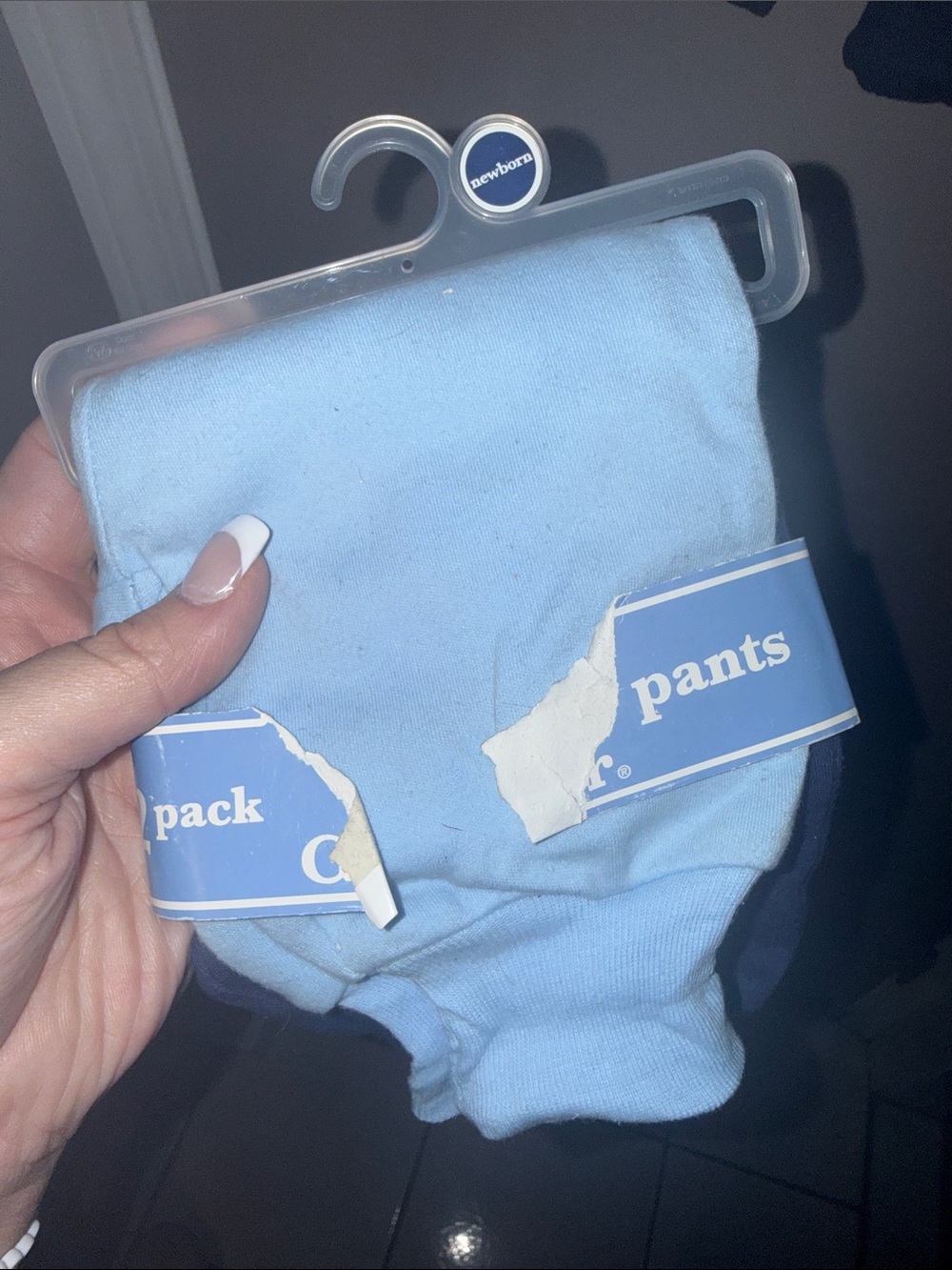 NWT BUNDLE: Three Piece Preemie Set - 2pk 0-6 Booties - 2pk NB Pants - Boys - Picture 10 of 11